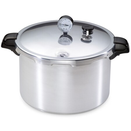 National Presto Presto Brushed Aluminum Pressure Cooker and Canner 16 qt 01755